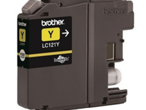 Brother LC121Y - yellow - original - ink cartridge