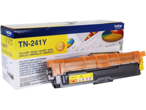Brother TN241Y - Gul - original - tonerkassett - f�r Brother DCP-9015, DCP-9020, HL-3140, HL-3150, HL-3170, MFC-9140, MFC-9330, MFC-9340