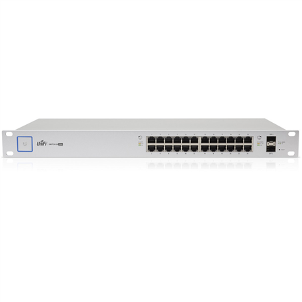 SWITCH. PoE Ubiquiti, port Gigabit x 16, SFP SFP x 2, managed, rackabil, carcasa metalica, "USW-16-POE-EU" (timbru verde 2 lei)