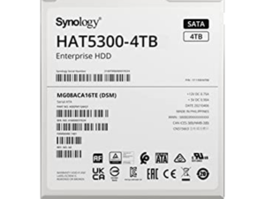 Synology HAT5300 - Pevn� disk - 4 TB - intern� - 3.5" - SATA 6Gb/s - 7200 ot/min. - vyrovn�vac� pam�: 256 MB