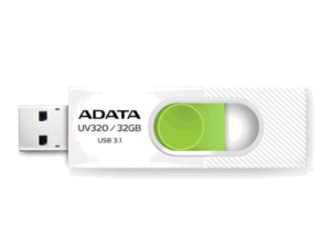ADATA UV320 USB flash drive 32 GB USB Type-A 3.2 Gen 1 (3.1 Gen 1) Green, White