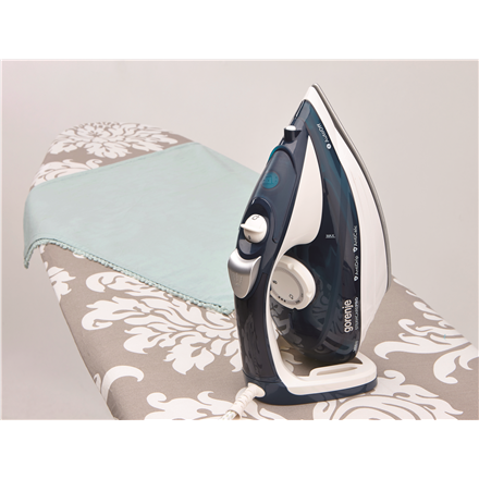 Gorenje | Steam Iron | SIH2600BLC | Steam Iron | 2600 W | Water tank capacity 350 ml | Continuous steam 30 g/min | Steam boost performance 95 g/min | Blue/White - Image 9