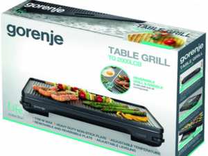 Gorenje TG2000LCB Freestanding 2000 W Black