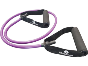 Fitness tube SVELTUS with two handles, medium for professionals