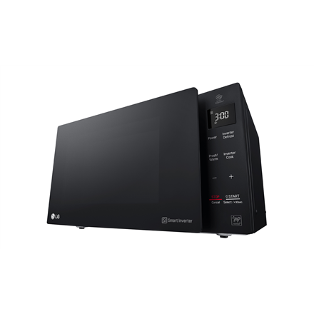 Microwave LG Microwave Oven MH6535GIS Free standing, 25 L, 1450 W, Grill, Black - Image 2