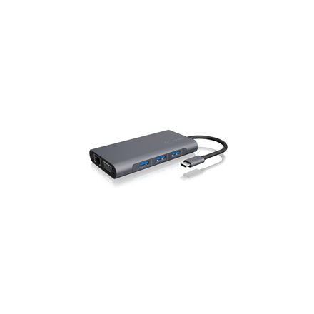 Wireless headphones Raidsonic Icy Box IB-DK4040-CPD USB Type-C DockingStation with two video interfaces