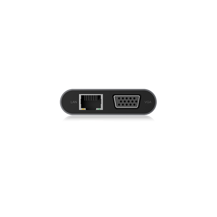 Wireless headphones Raidsonic Icy Box IB-DK4040-CPD USB Type-C DockingStation with two video interfaces - Image 3