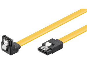 PremiumCord SATA 3.0 datový kabel, 6GBs, 90°, 0,5m