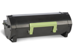 Lexmark 502HE - L�ng livsl�ngd - svart - original - tonerkassett Lexmark Corporate - f�r Lexmark MS310, MS410, MS510, MS610