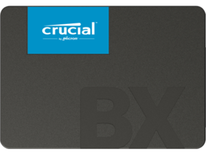 SSD|CRUCIAL|BX500|2TB|SATA 3.0|Write speed 500 MBytes/sec|Read speed 540 MBytes/sec|2,5"|TBW 720 TB|MTBF 1500000 hours|CT2000BX500SSD1