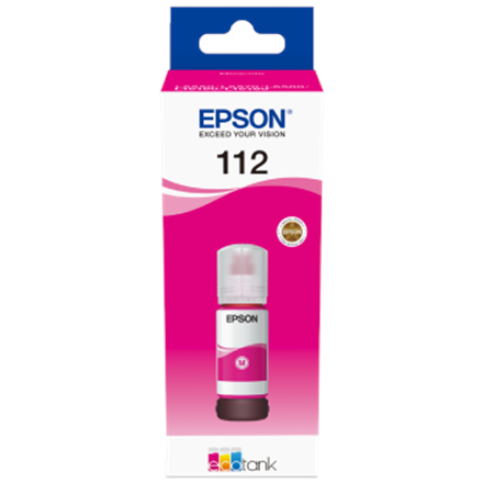 EPSON 112 PIGMENT MAGENTA INK BOTTLE