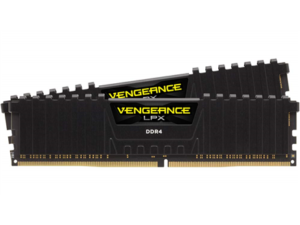 Corsair 32GB (2 x 16 GB) DDR4 2666MHz CL16 Vengeance LPX Black