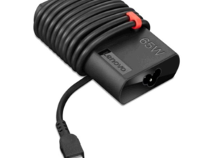 Lenovo | ThinkPad | 65W Slim | The ThinkPad 65W Slim AC Adapter – USB Type-C is the new adapter designed with slimmer size and cable management. It is your perfect replacement or spare power adapter for your ThinkPad notebooks. | USB Type-C | AC Adapter