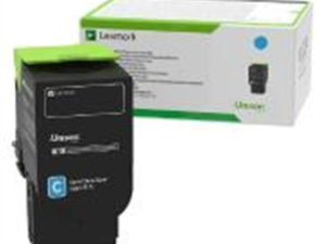 LEXMARK 78C2XCE TONER CARTRIDGE CYAN