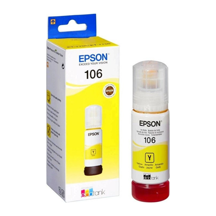 EPSON 106 ECOTANK YELLOW INK BOTTLE