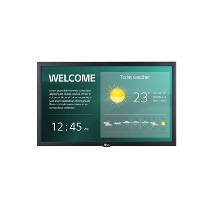 LG 22SM3G-B 21.5“ 1920x1080/250cd/m2/14ms/ HDMI USB | LG | 22SM3G | 21.5 " | Landscape | 16/7 | WebOS | 250 cd/m² | 14 ms | 178 ° | 178 °