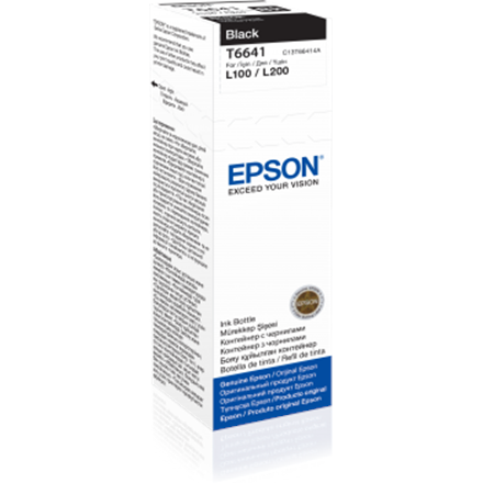 EPSON T6641 BLACK INKJET BOTTLE