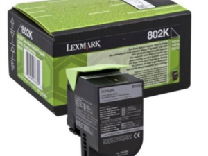 Lexmark 802K - �ern� - origin�ln� - kazeta s barvivem LCCP, LRP - pro Lexmark CX310dn, CX310n, CX410de, CX410dte, CX410e, CX510de, CX510dhe, CX510dthe