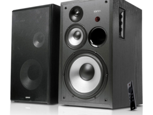 BOXE EDIFIER 2.0, RMS: 150W (2 x 14W, 2 x 16W, 2 x 45W), bluetooth 5.1, telecomanda wireless, volum, bass, treble, black,"R2850DB-BK" (timbru verde 11.00 lei)