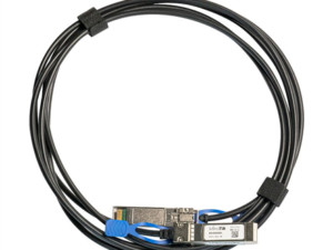 MikroTik | 25GBase Direct Attach Cable | XS+DA0001 | SFP/SFP+/SFP28 | Maximum transfer distance 1 m | Supports SFP 1G/SFP+ 10G/25G SFP28, 25 Gbit/s