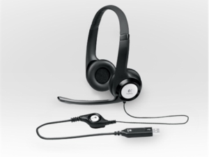 Logitech USB Headset H390 - N�hlavn� souprava - pln� velikost - kabelov�
