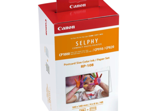 Canon paper + print ribbon cassette RP-108 - 2-pack
