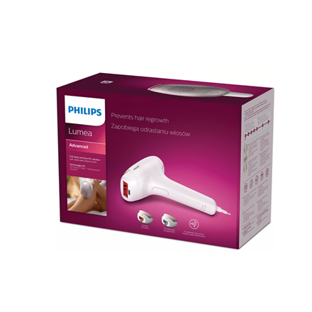Philips Lumea Advanced IPL - Hair removal device SC1998/00, For body and facial procedures, 15 min. procedure for shins, Built-in skin tone sensor - Image 3