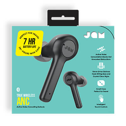 Jam | Earbuds | TWS ANC | Bluetooth | Black | ANC - Image 3