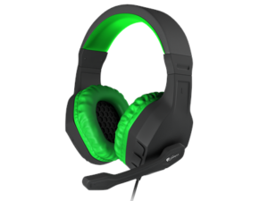 Natec Genesis Argon 200 Gaming Headphones With Microphone Black-Green