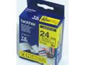 Brother laminated tape TZe-651 - Black on yellow