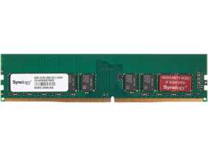Synology RAM modul 8GB DDR4-2666 unbuffered ECC DIMM 288 pinů 1,2V
