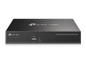 TP-LINK "8 Channel Network Video RecorderSPEC: H.265+/H.265/H.264+/H.264, Up to 5MP resolution, 80 Mbps Incoming Bandwi