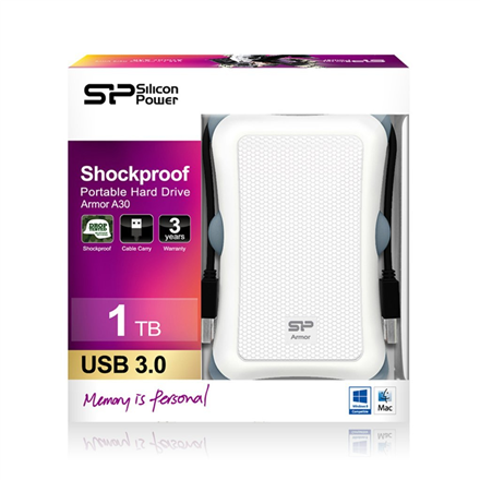 Armor A30 1TB | 1000 GB | 2.5 " | USB 3.1 | White - Image 7