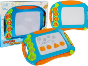 Magnetic Drawing Board with Geometrical Stamps