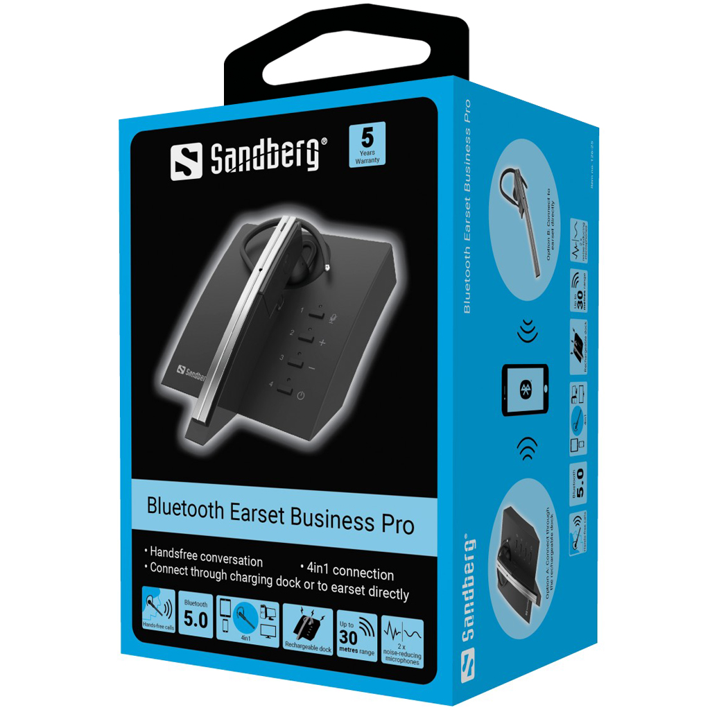 Sandberg 126-25 Bluetooth Earset Business Pro - Image 4