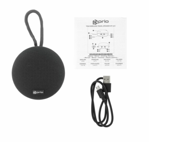 Prio PWE-1401 True Travel Wireless Speaker 3W - Image 4