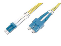 FIBER OPT PATCH CORD SC/LC 3 M