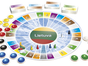TACTIC Board game Lithuania Trivia (In Lithuanian lang.)