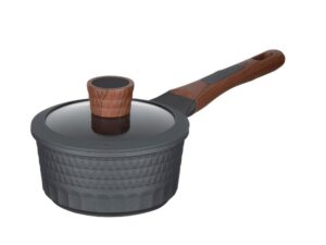 Resto Kitchenware 93500 saucepan 1.4 L Round Black, Wood