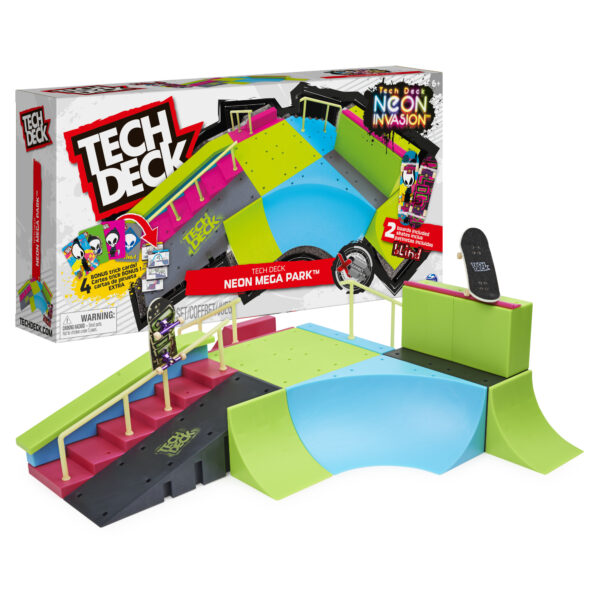 TECH DECK Set Neon mega ramp X-Connect - Image 3