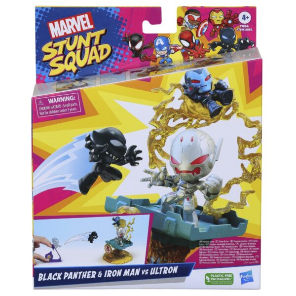 MARVEL Stunt Squad Playset Villain Knockdown - Image 4