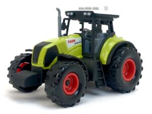 Traktor Farm heli ja valgusega, heleroheline
