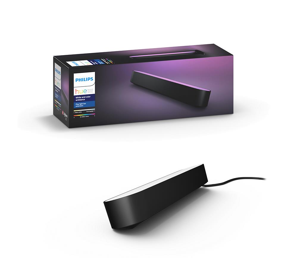 Philips Hue|COL Play Light Bar Extension, Black|42 W|2000-6500 Hue White Color Ambiance - Image 2