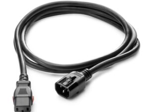 HPE - Str�mkabel - IEC 60320 C14 till power IEC 60320 C13 - AC 250 V - 10 A - 2 m - svart - V�rldsomsp�nnande (paket om 6)