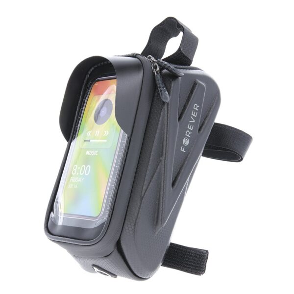 Forever Outdoor 17 x 9cm Waterproof bike frame bag with phone holder - Image 4