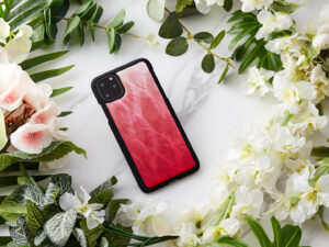 iKins SmartPhone case iPhone 11 Pro Max pink lake black