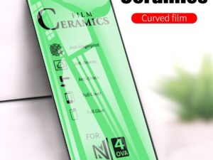 RoGer Ceramic Soft Full Coverage Screen Protector Samsung Galaxy A42 5G Transparent
