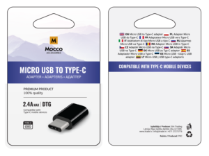 Mocco Universal Adapter Micro USB to USB Type-C Connection