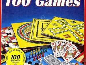PIATNIK Board game set 100 Games (In Latvian, Russian lang.)
