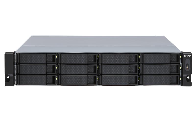 QNAP TL-R1200S-RP - H�rddiskarray - 12 fack (SATA-600) - SATA 6Gb/s (extern) - kan monteras i rack - 2U